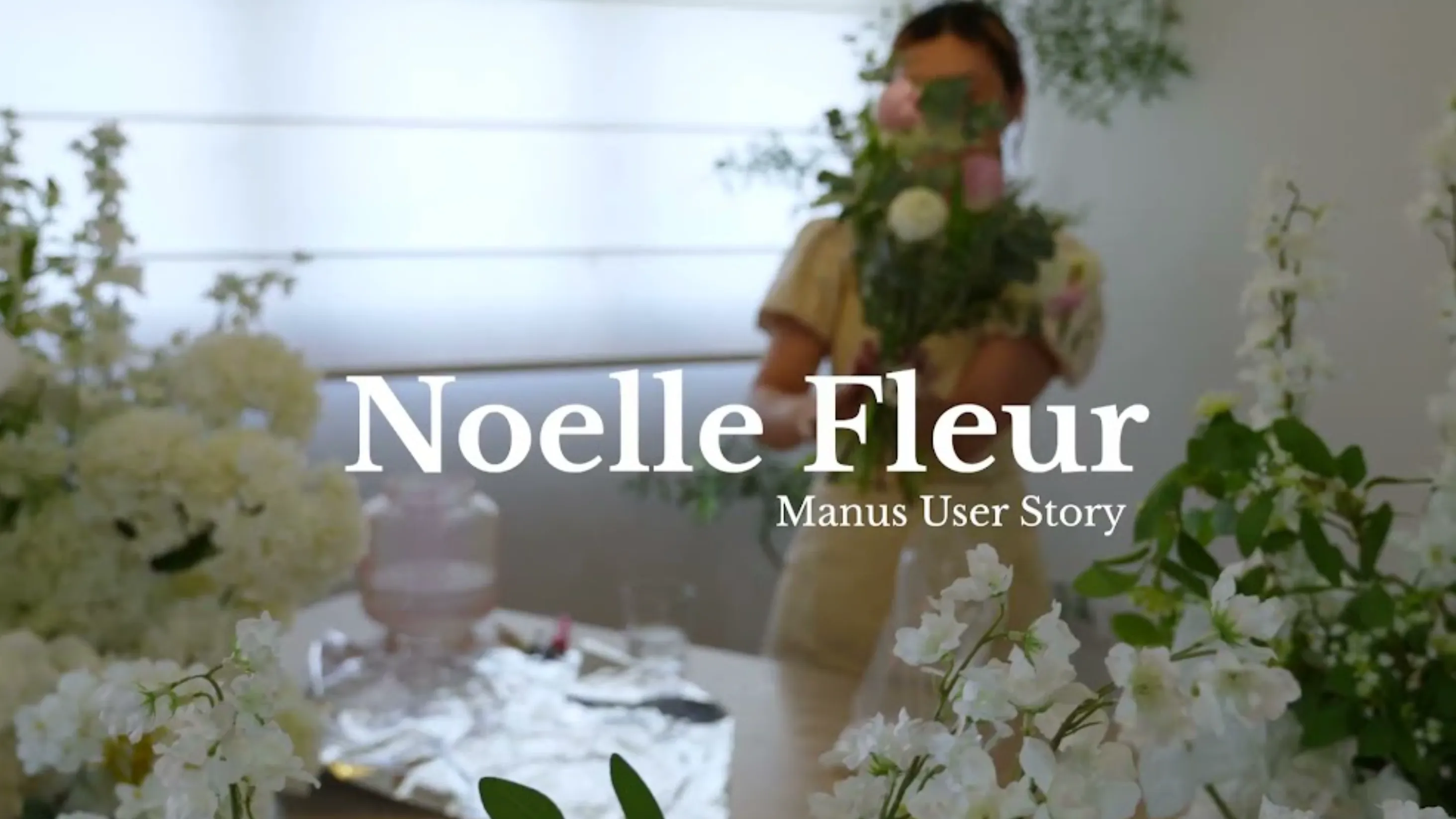 플로리스트 Noelle Fleur가 노코드로 AI 부케 비주얼라이저를 구축한 방법