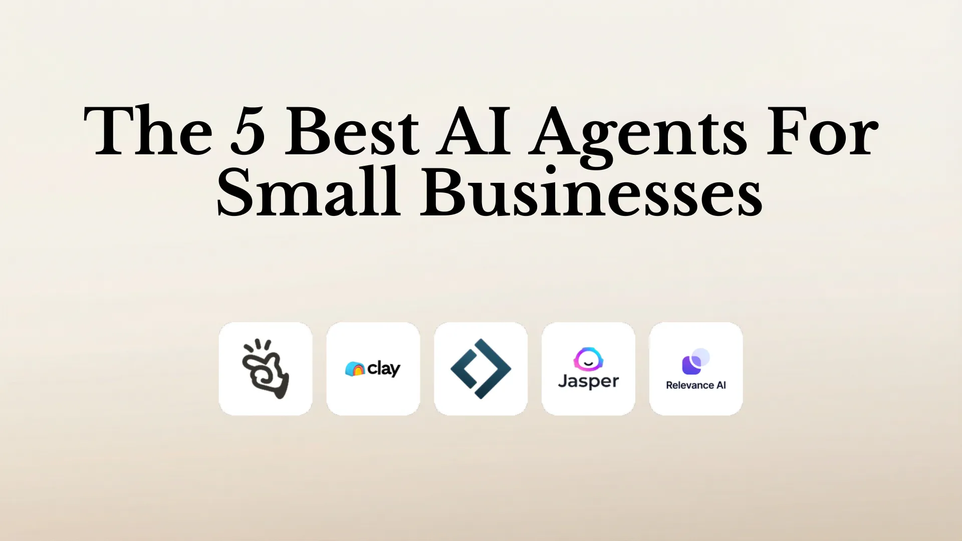 소상공인을 위한 5가지 AI Agent를 테스트했습니다 (실제로 작동하는 것은 이것입니다)