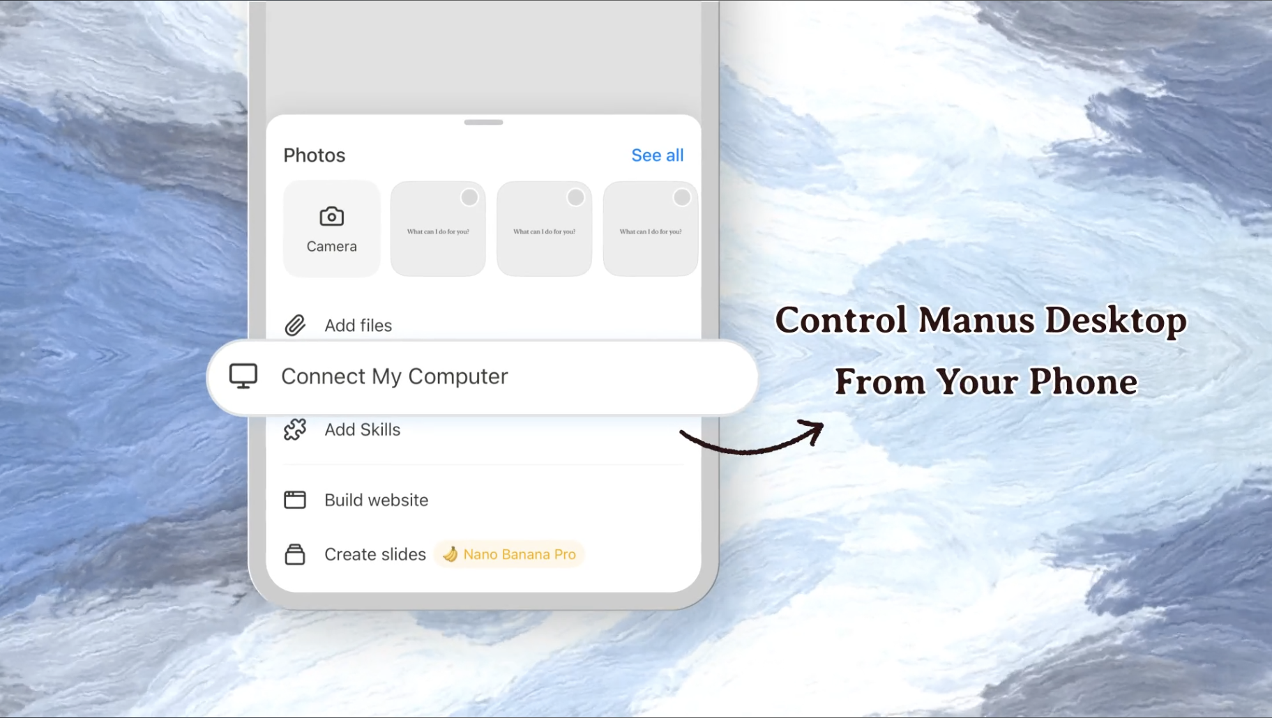 Control GlowUS Desktop from your phone