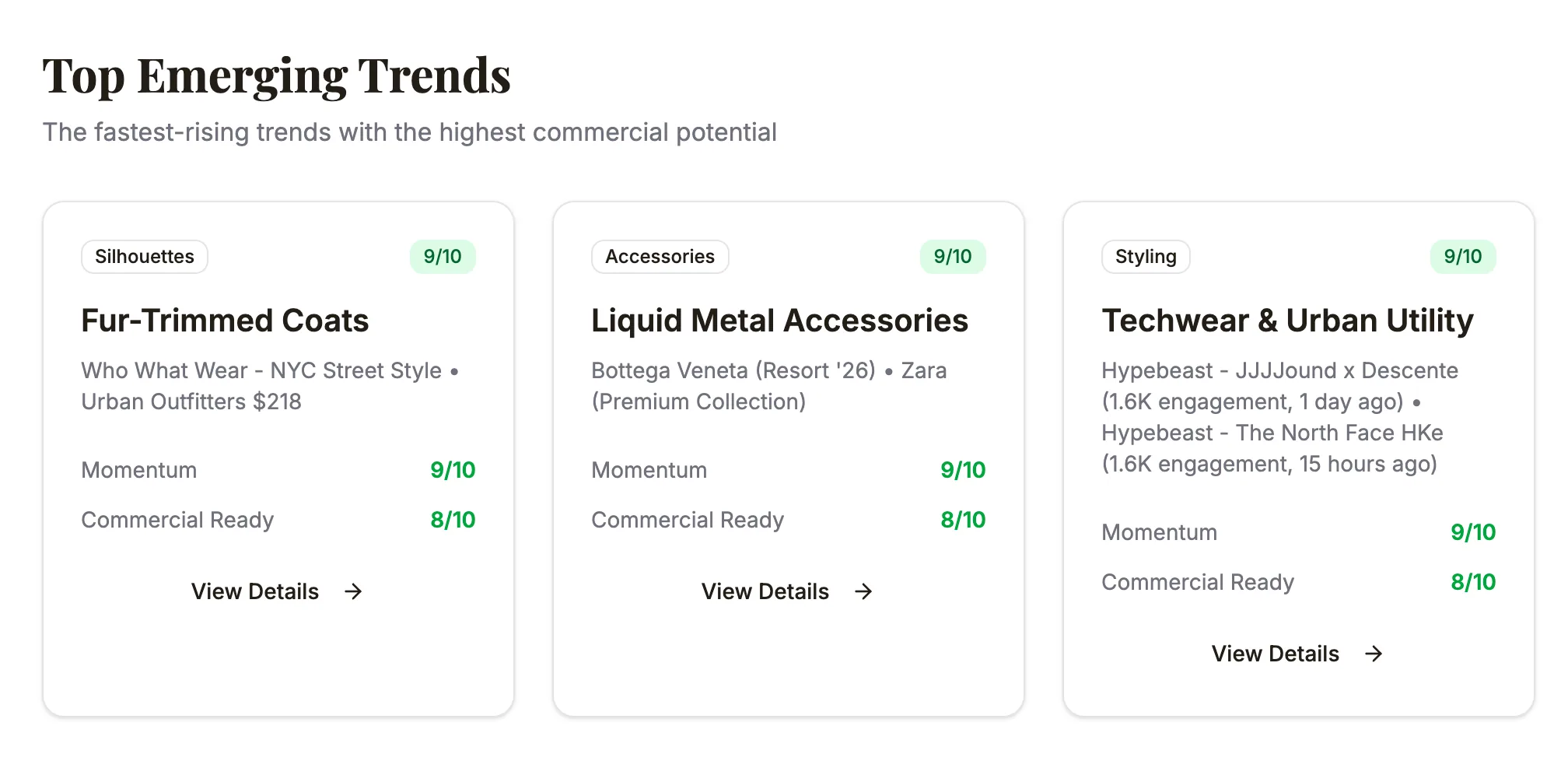 Web App: Fashion Trend Spotting Tool