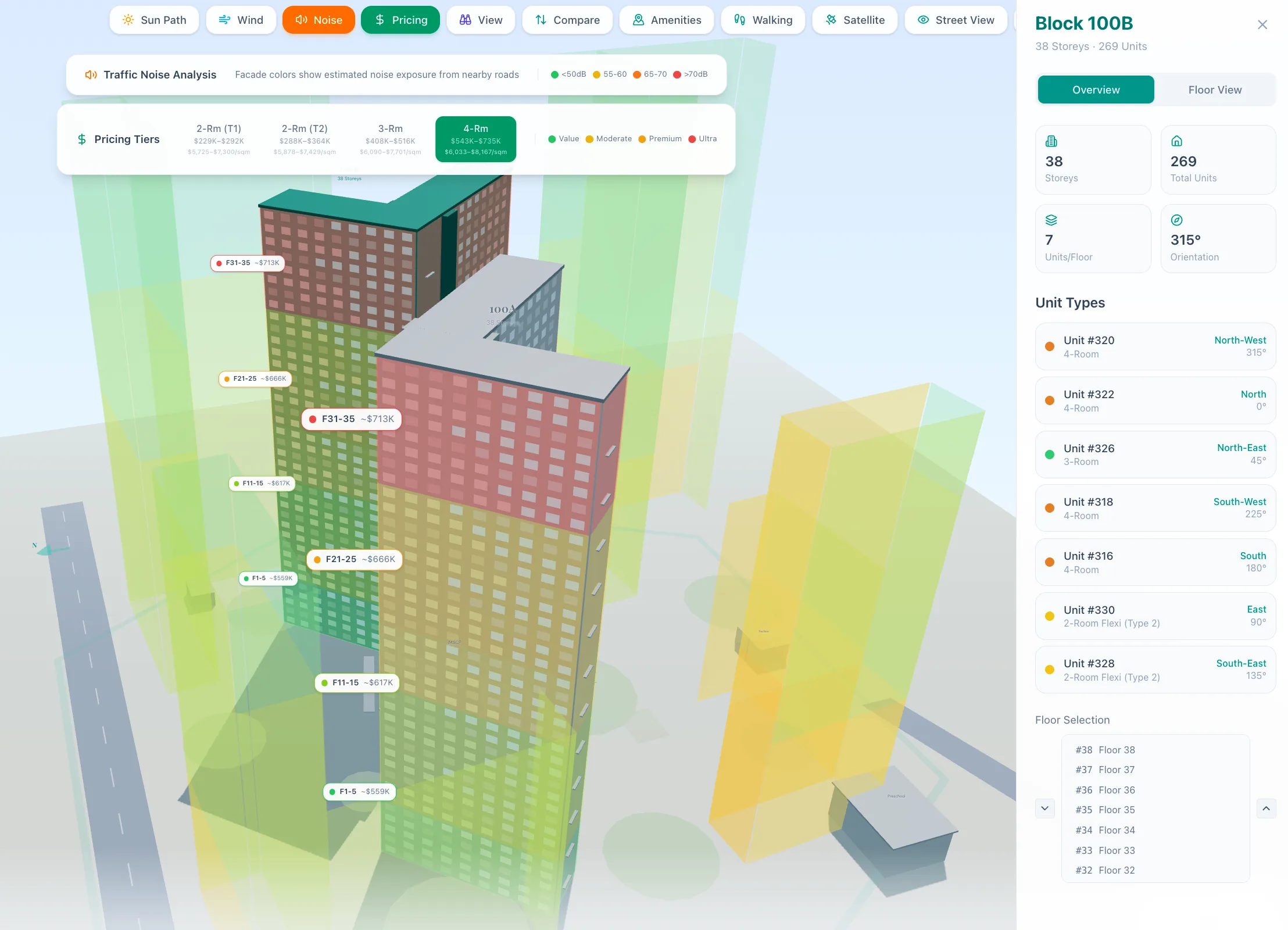 Real Estate: Interactive 3D Housing Property Viewer